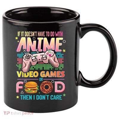 Anime Video Games Food Anime Lovers Gifts Idea 11oz C Handle Ceramic Mug