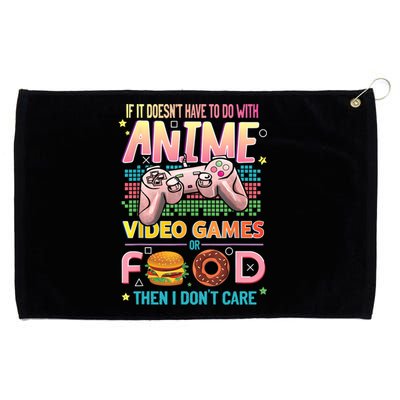 Anime Video Games Food Anime Lovers Gifts Idea Grommeted Golf Towel