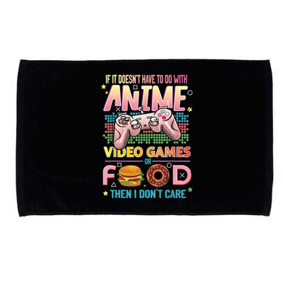 Anime Video Games Food Anime Lovers Gifts Idea Microfiber Hand Towel