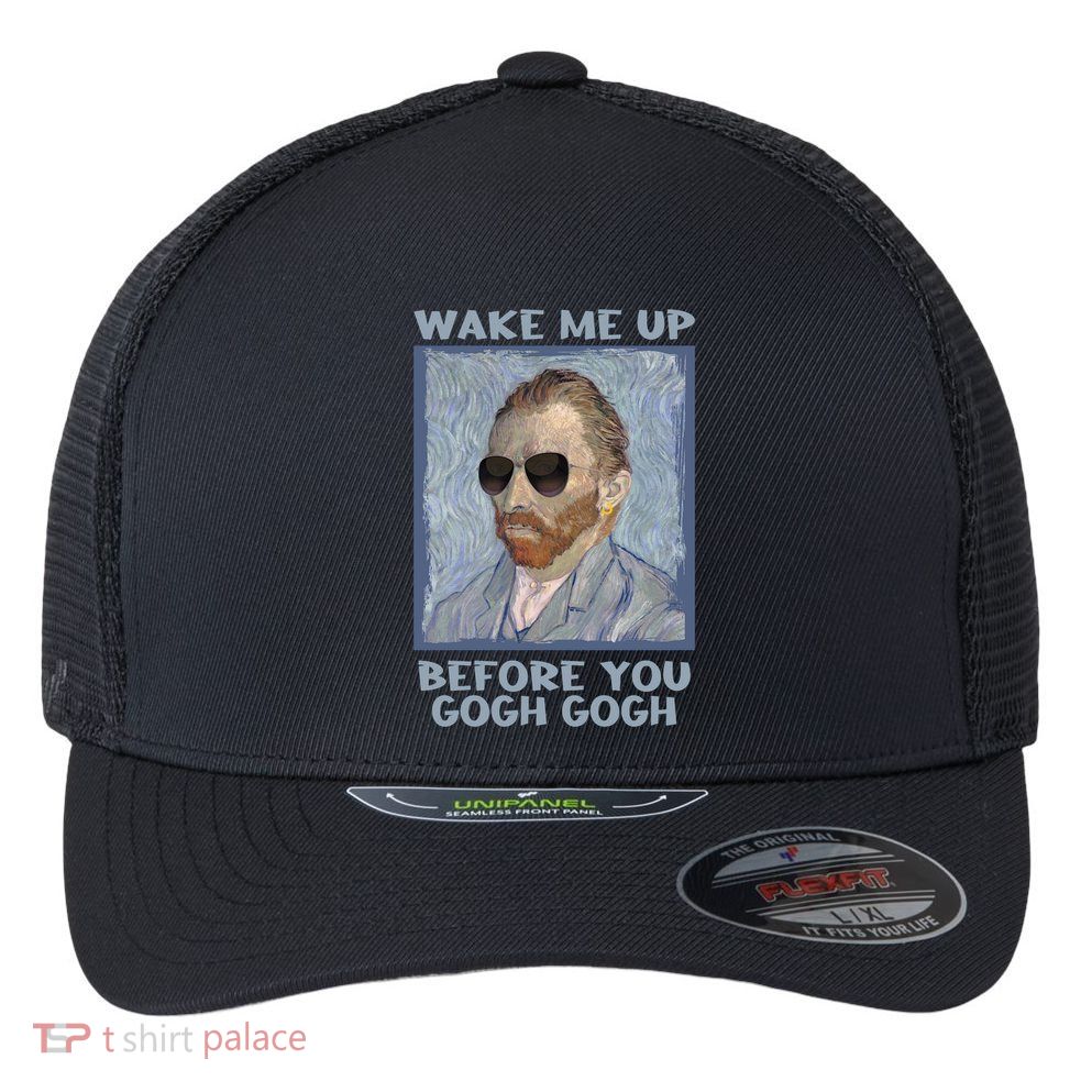 Artsy Van Gogh Meme For Design For Artists Flexfit Unipanel Trucker Cap