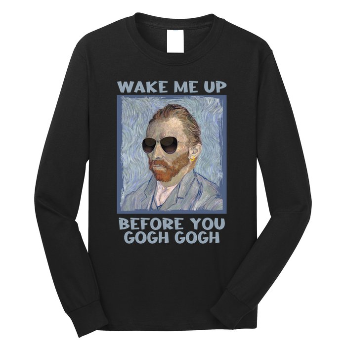 Artsy Van Gogh Meme For Design For Artists Long Sleeve Shirt