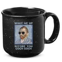 Artsy Van Gogh Meme For Design For Artists 15oz Campfire Ceramic Mug