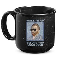 Artsy Van Gogh Meme For Design For Artists 15oz Campfire Ceramic Mug