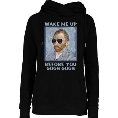 Artsy Van Gogh Meme For Design For Artists Womens Funnel Neck Pullover Hood