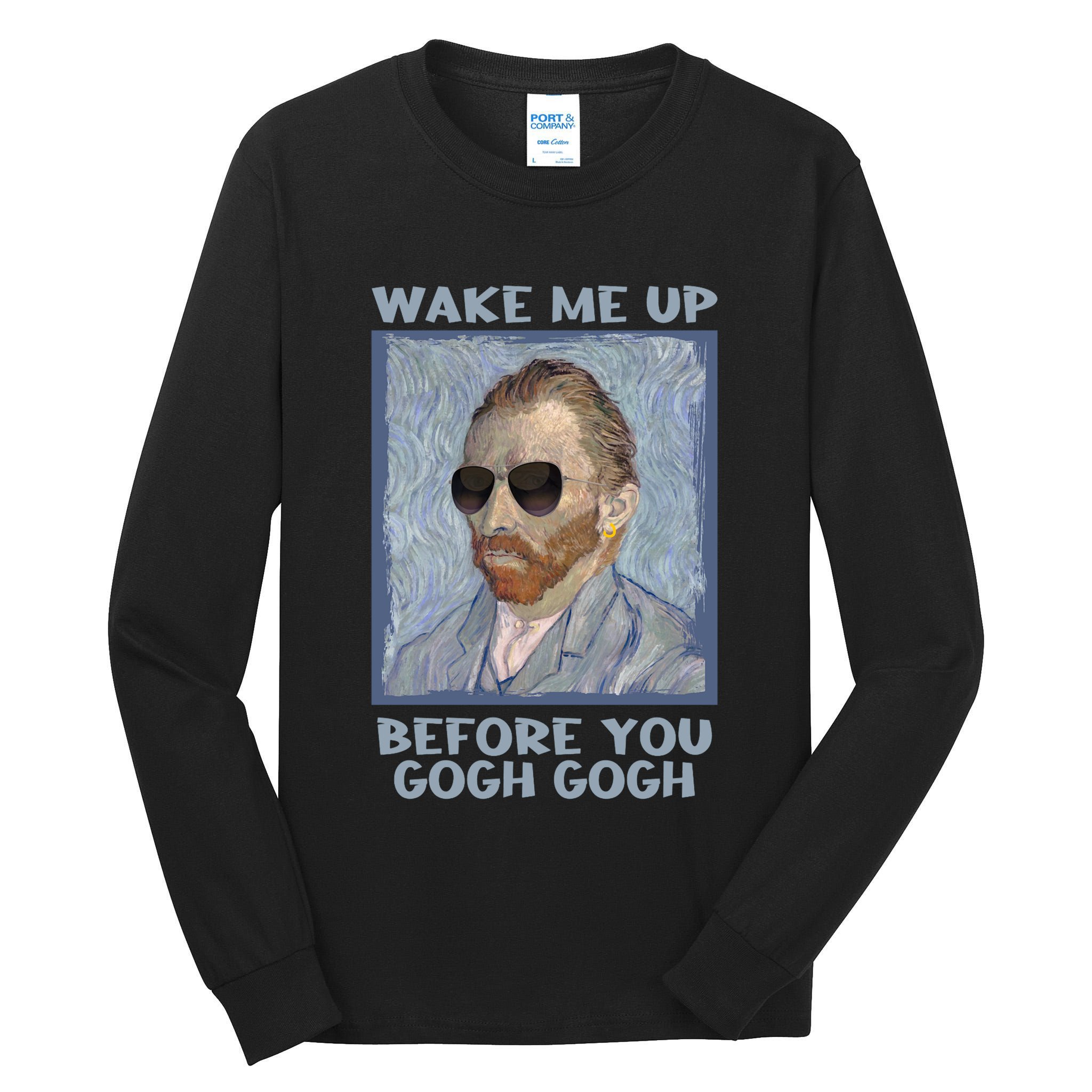 Artsy Van Gogh Meme For Design For Artists Tall Long Sleeve T-Shirt