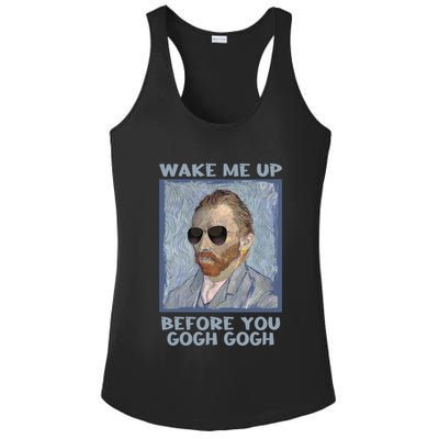Artsy Van Gogh Meme For Design For Artists Ladies PosiCharge Competitor Racerback Tank