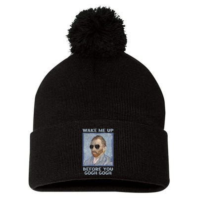Artsy Van Gogh Meme For Design For Artists Pom Pom 12in Knit Beanie