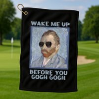 Artsy Van Gogh Meme For Design For Artists Golf Towel