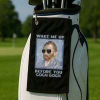 Artsy Van Gogh Meme For Design For Artists Golf Towel