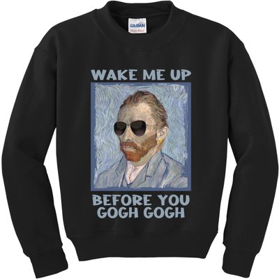 Artsy Van Gogh Meme For Design For Artists Kids Sweatshirt