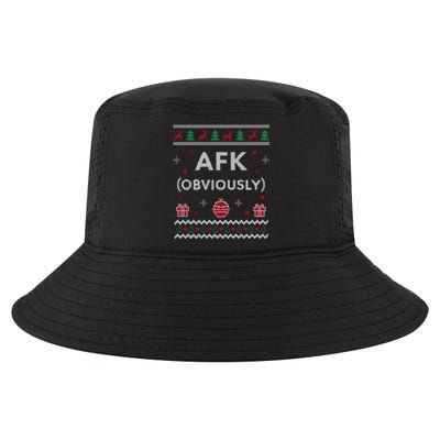 Afk Video Games Funny Gamer Design Ugly Christmas Cool Gift Cool Comfort Performance Bucket Hat