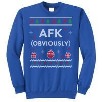 Afk Video Games Funny Gamer Design Ugly Christmas Cool Gift Sweatshirt