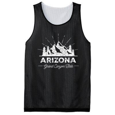 Arizona Vintage Hiking Retro Mesh Reversible Basketball Jersey Tank