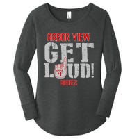 Arbor View High School Get Loud Aggies Women's Perfect Tri Tunic Long Sleeve Shirt