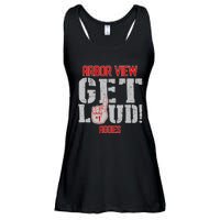 Arbor View High School Get Loud Aggies Ladies Essential Flowy Tank