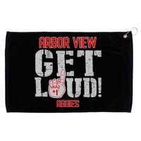 Arbor View High School Get Loud Aggies Grommeted Golf Towel