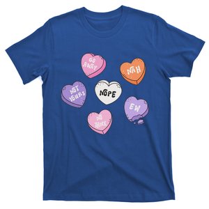 Anti Valentine Heart Candy Happy ValentineS Day T-Shirt