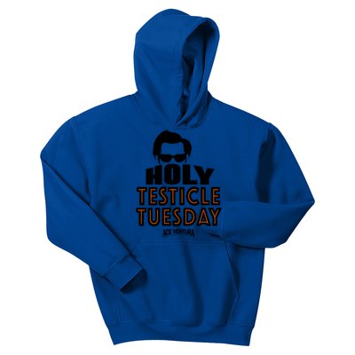 Ace Ventura Holy Testicle Tuesday Gift Kids Hoodie