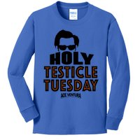 Ace Ventura Holy Testicle Tuesday Gift Kids Long Sleeve Shirt