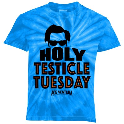 Ace Ventura Holy Testicle Tuesday Gift Kids Tie-Dye T-Shirt