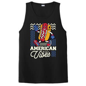 American Vibes Hot Dog PosiCharge Competitor Tank