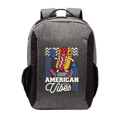 American Vibes Hot Dog Vector Backpack