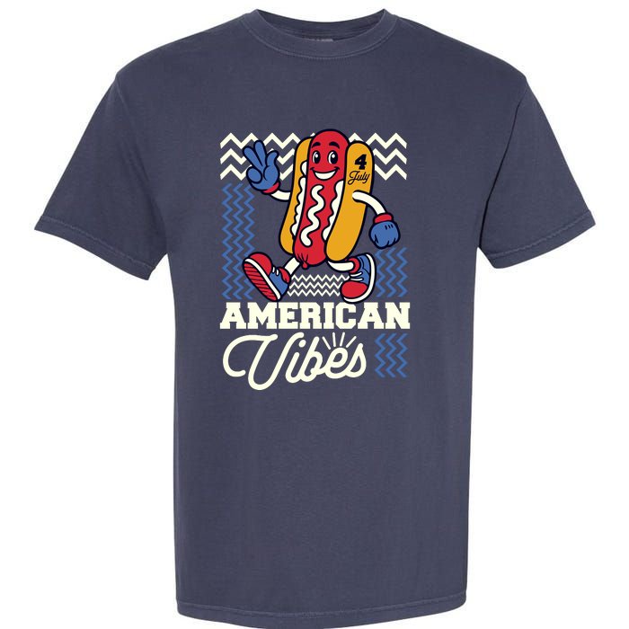 American Vibes Hot Dog Garment-Dyed Heavyweight T-Shirt