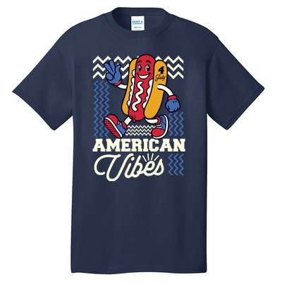 American Vibes Hot Dog Tall T-Shirt