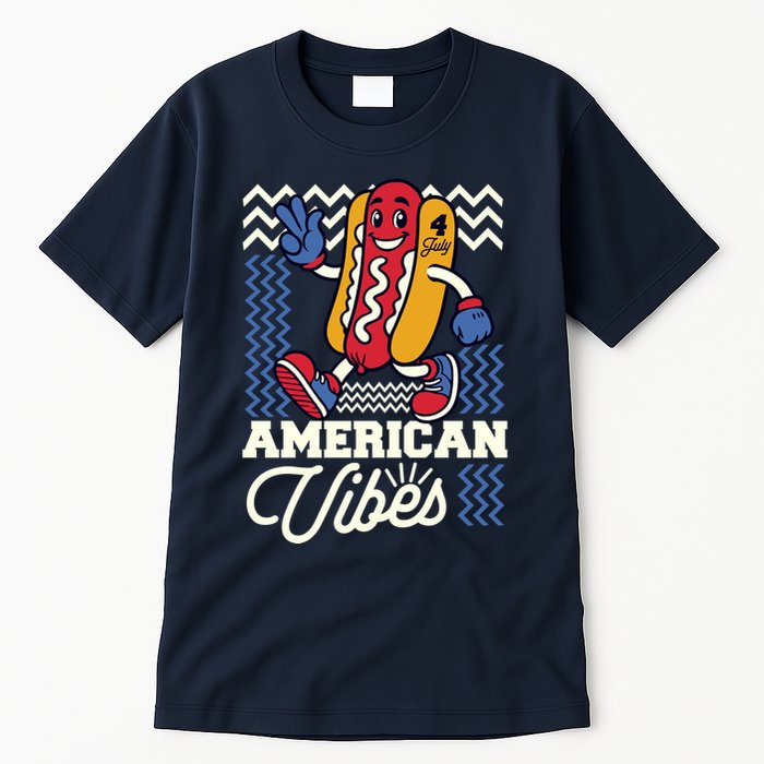 American Vibes Hot Dog Tall T-Shirt
