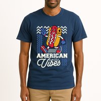 American Vibes Hot Dog Tall T-Shirt