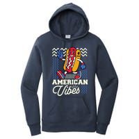 American Vibes Hot Dog Women's Pullover Hoodie