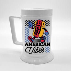 American Vibes Hot Dog Beer Stein