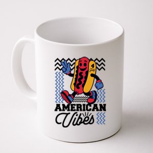 American Vibes Hot Dog Coffee Mug