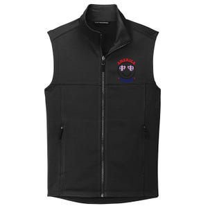 America Vibes July 4th America Flag Patriot Usa Gift Collective Smooth Fleece Vest