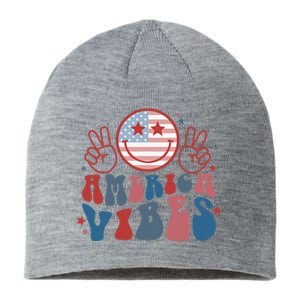 America Vibes July 4 Sustainable Beanie