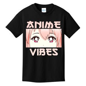 Anime Vibes Kawaii Japanese Otaku Teens Girls Kids T-Shirt