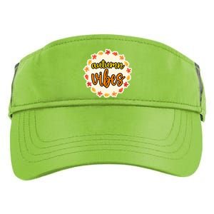 Autumn Vibes Leaf Season Adult Drive Performance Visor