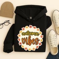 Autumn Vibes Leaf Season Hoodie