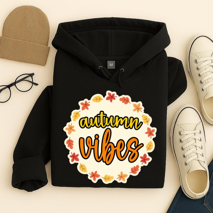 Autumn Vibes Leaf Season Hoodie
