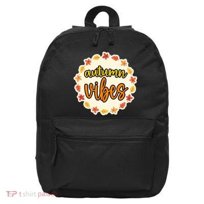 Autumn Vibes Leaf Season 16 in Basic Backpack