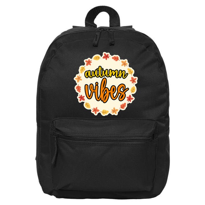 Autumn Vibes Leaf Season 16 in Basic Backpack
