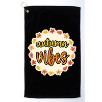 Autumn Vibes Leaf Season Golf Towel