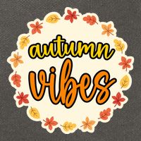 Autumn Vibes Leaf Season Cotton Canvas Backpack