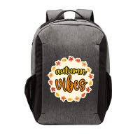 Autumn Vibes Leaf Season Vector Backpack