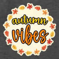 Autumn Vibes Leaf Season Vector Backpack