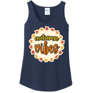 Autumn Vibes Leaf Season Ladies Essential Tank