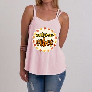 Autumn Vibes Leaf Season Women's Strappy Tank