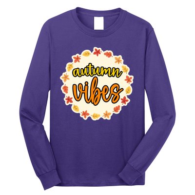 Autumn Vibes Leaf Season Long Sleeve Shirt