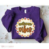 Autumn Vibes Leaf Season Sweatshirt