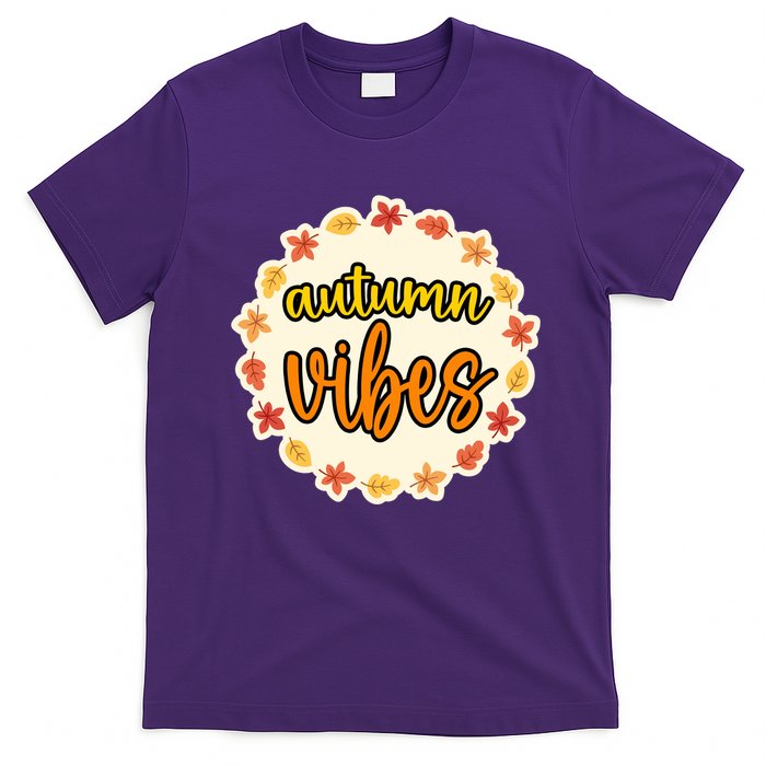 Autumn Vibes Leaf Season T-Shirt